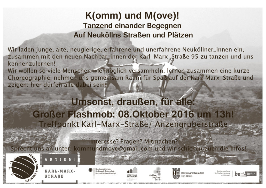 Each-One-Teach-one Flashmob Flyer