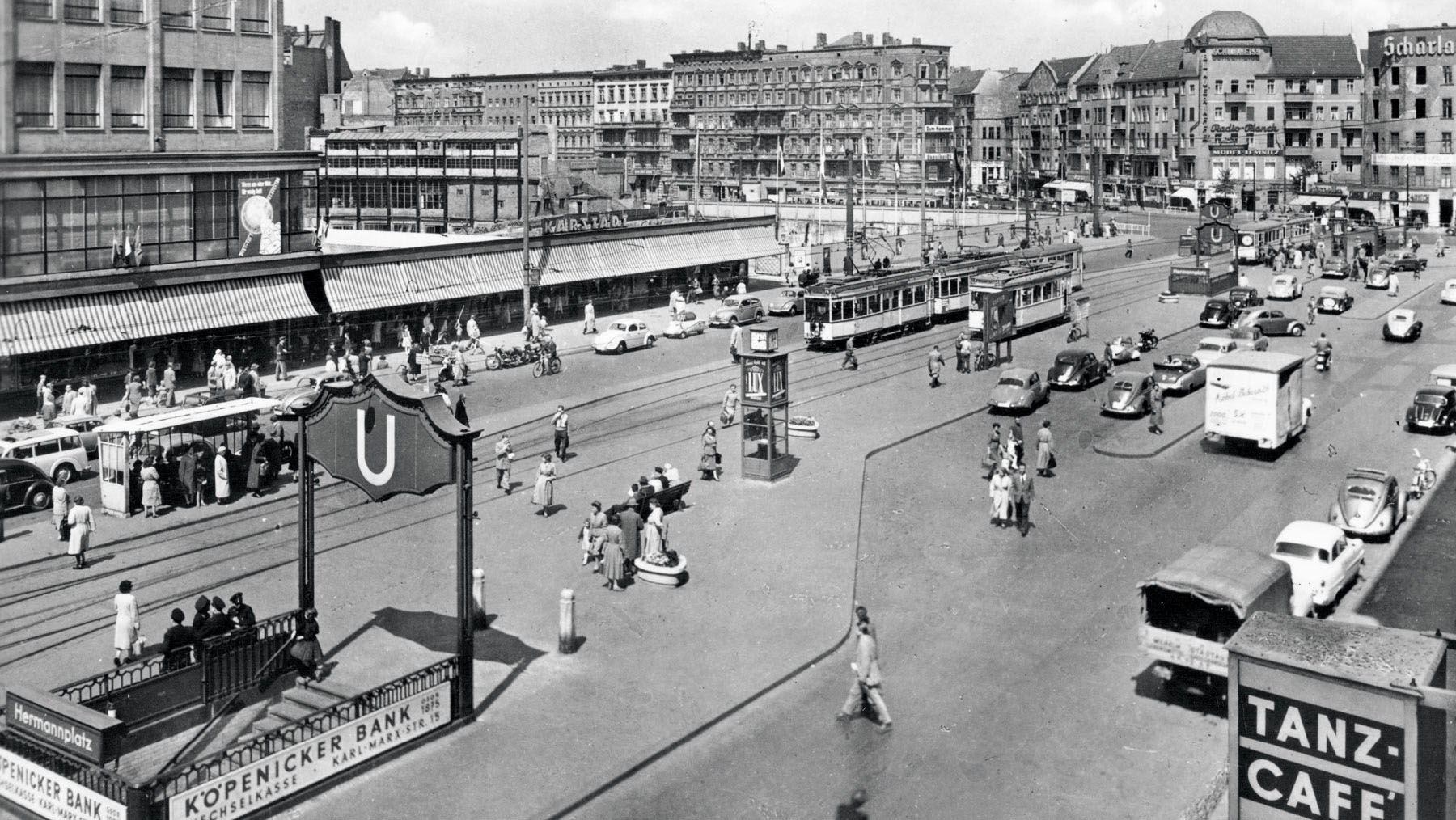 Historisches Foto Hermannplatz
