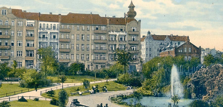 kms-sonne-Postkarte-Wildenbruchplatz-1910-2 Historisches Foto Wildenbruchplatz