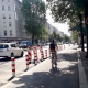 Geschützter Radweg