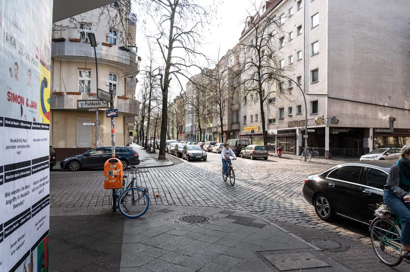 Weserstraße Kreuzung Fuldastraße