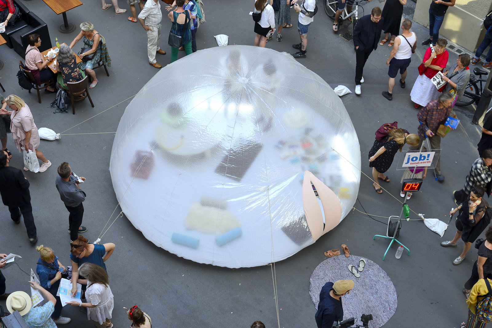 Kunstinstallation 48 Stunden Neukölln