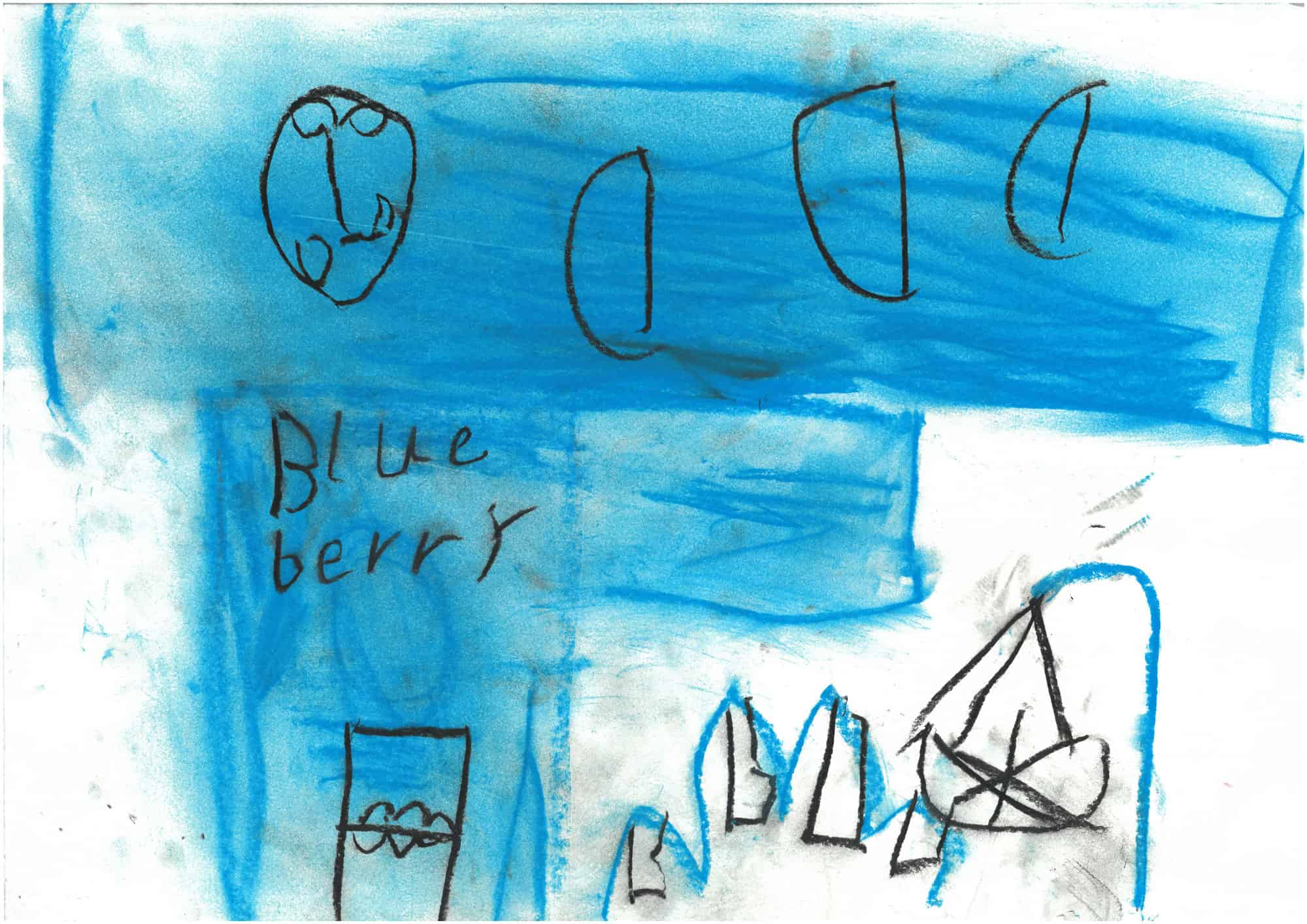 Kunstwerk „Blueberry“