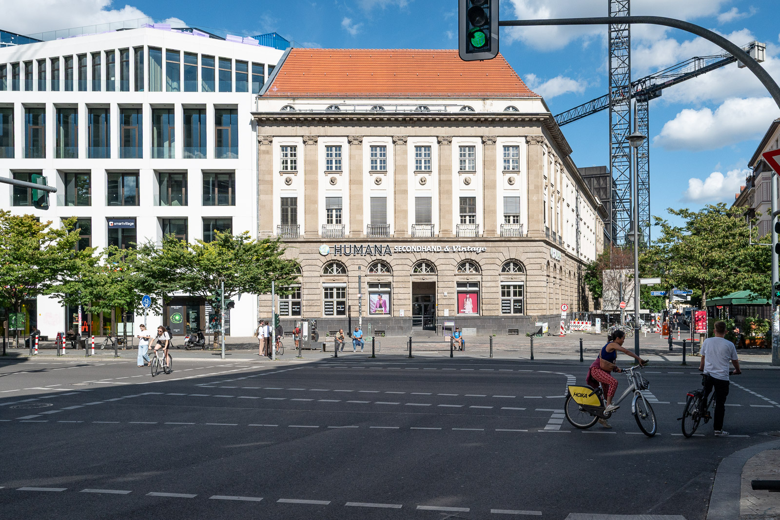 Karl-Marx-Straße nach der Sanierung
