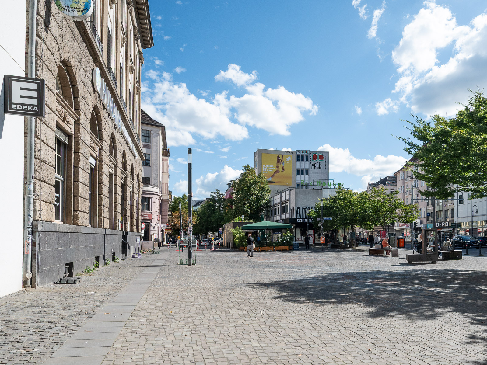 Karl-Marx-Straße nach der Sanierung